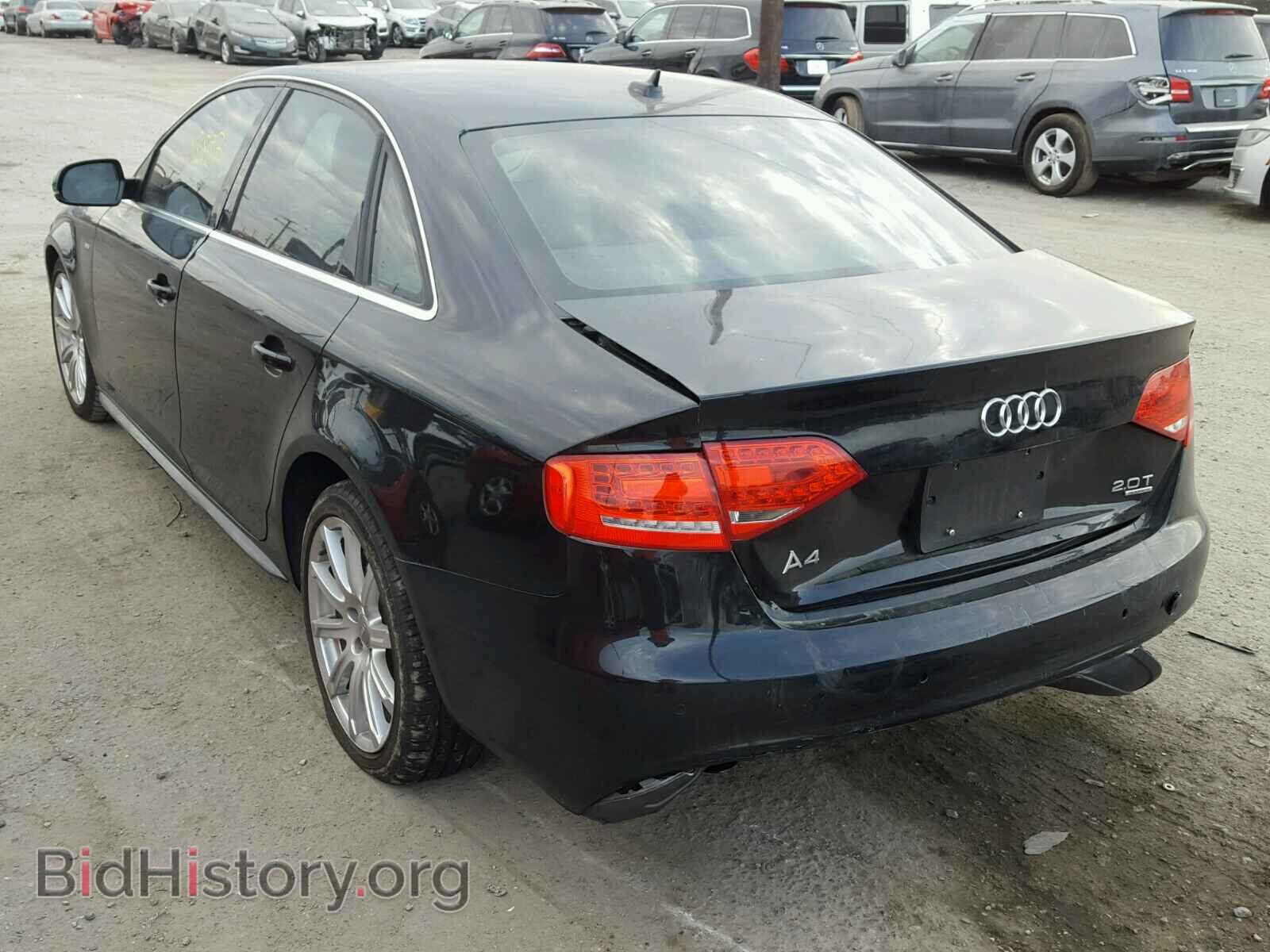 2012 AUDI A4 - VIN: WAUKFAFL9CA030477 - Photo 3