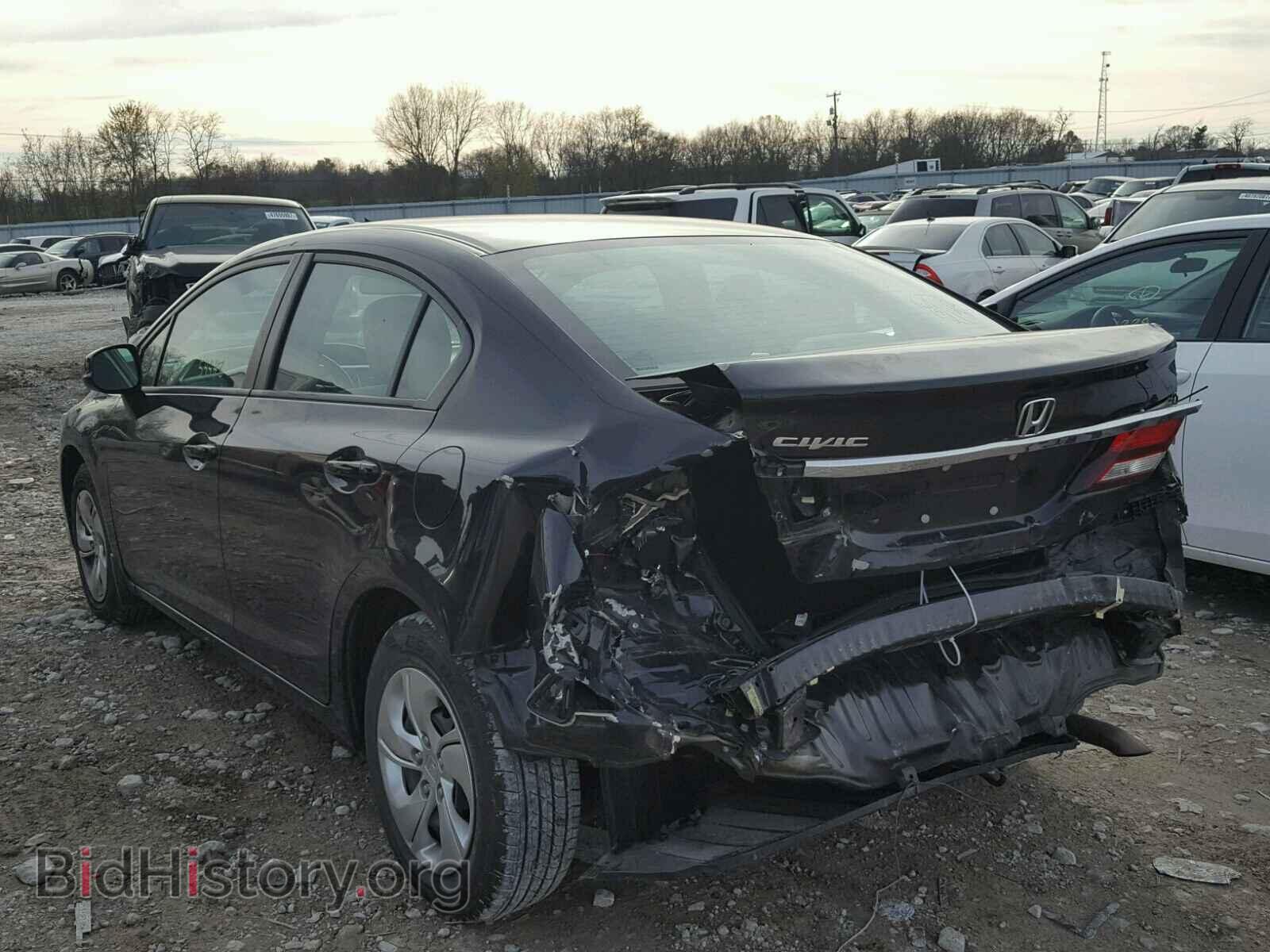 2013 HONDA CIVIC - VIN: 19XFB2F5XDE072162 - Фото 3