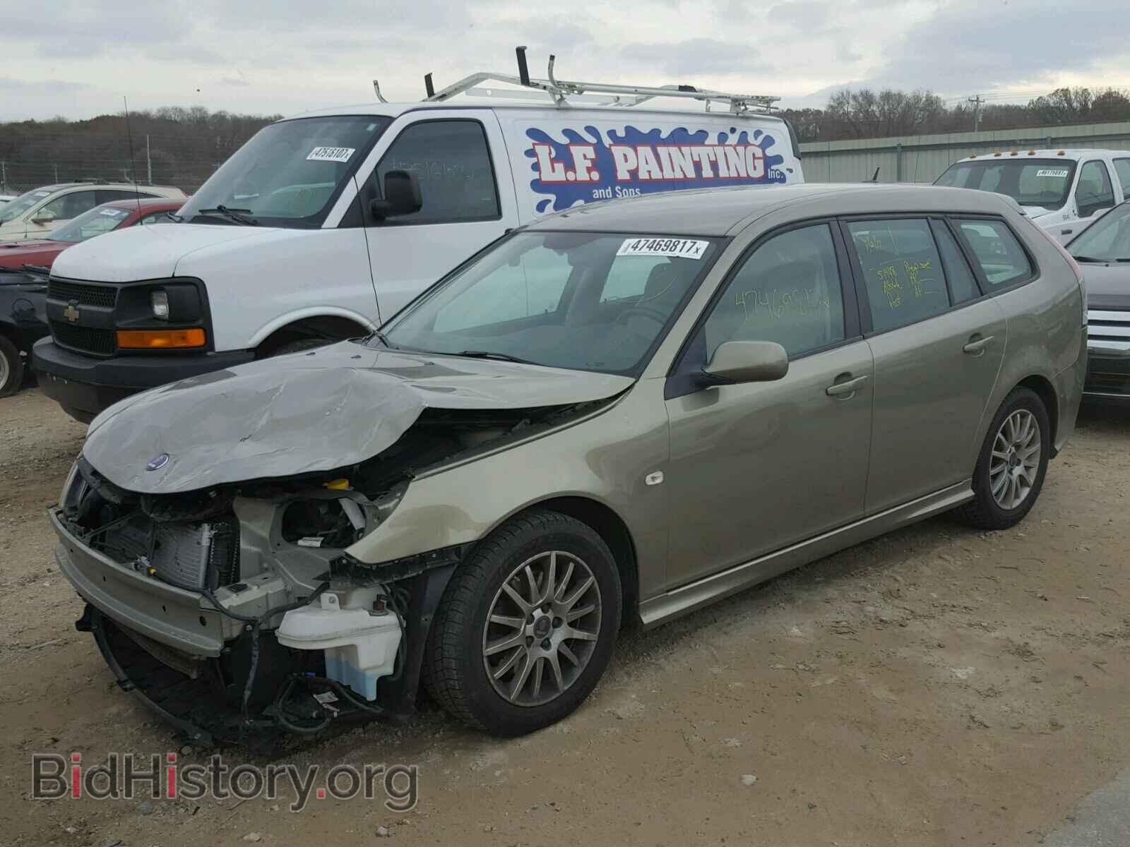 2009 SAAB 9 3 - VIN: YS3FB59Y491018575 - Фото 2