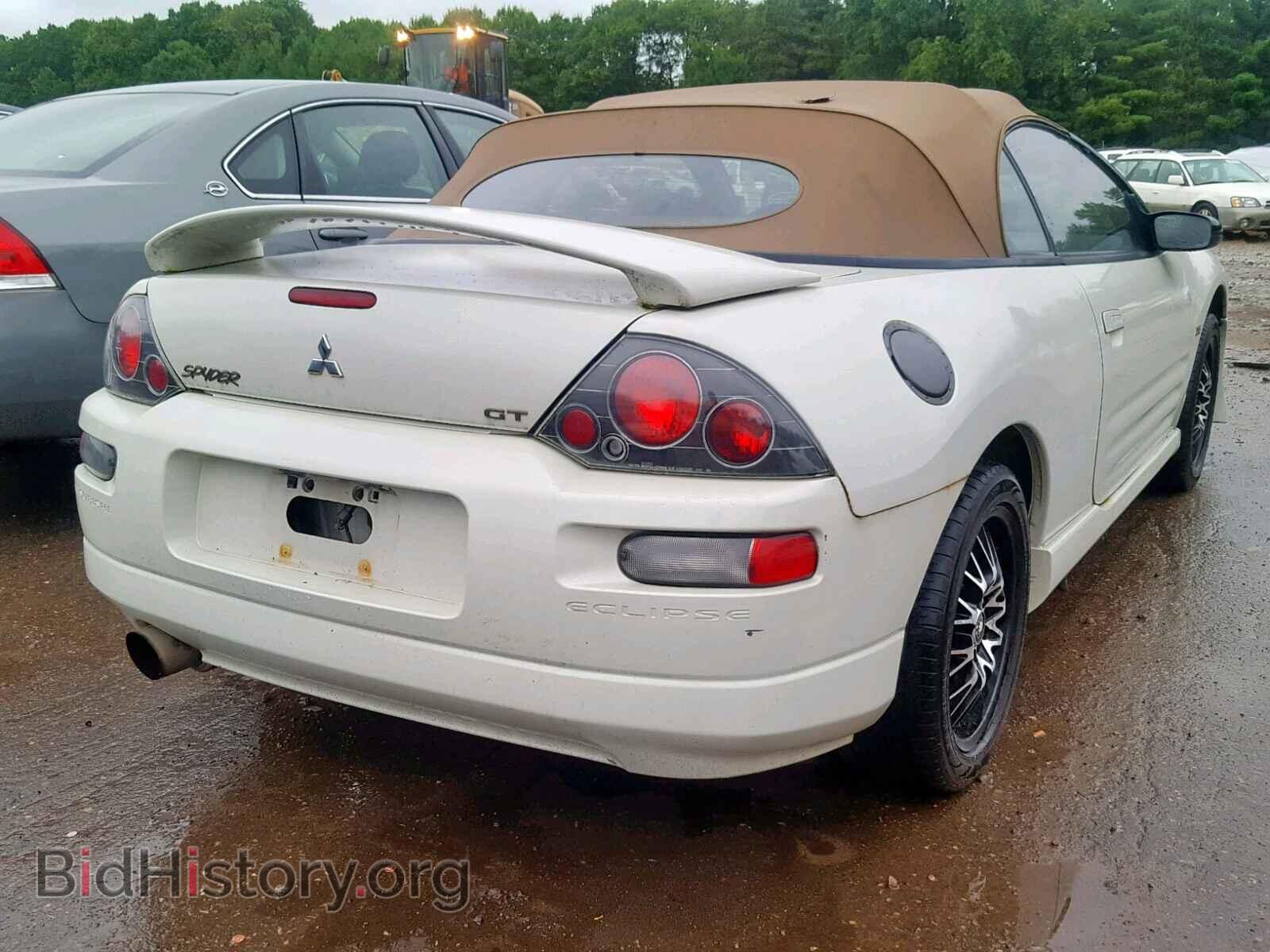 2002 MITSUBISHI ECLIPSE - VIN: 4A3AE85H12E108214 - Фото 4