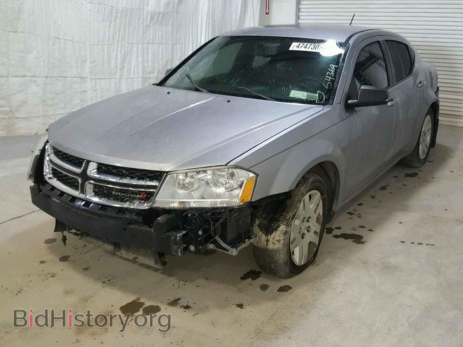 2013 DODGE AVENGER - VIN: 1C3CDZAG5DN748967 - Фото 2