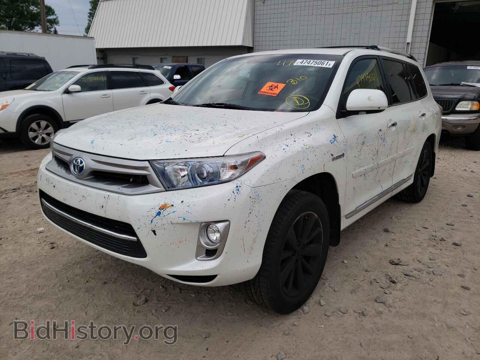 2013 TOYOTA HIGHLANDER - VIN: JTEDC3EH3D2018085 - Фото 2