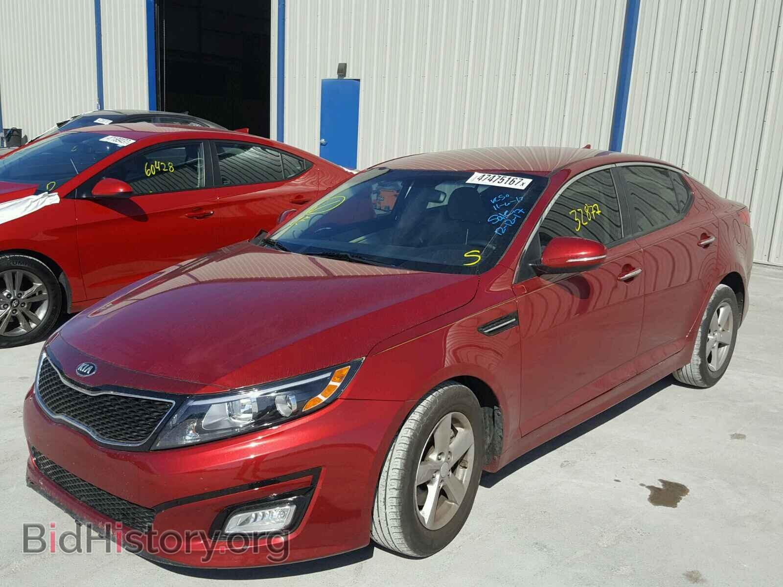 2014 KIA OPTIMA - VIN: 5XXGM4A73EG346152 - Фото 2