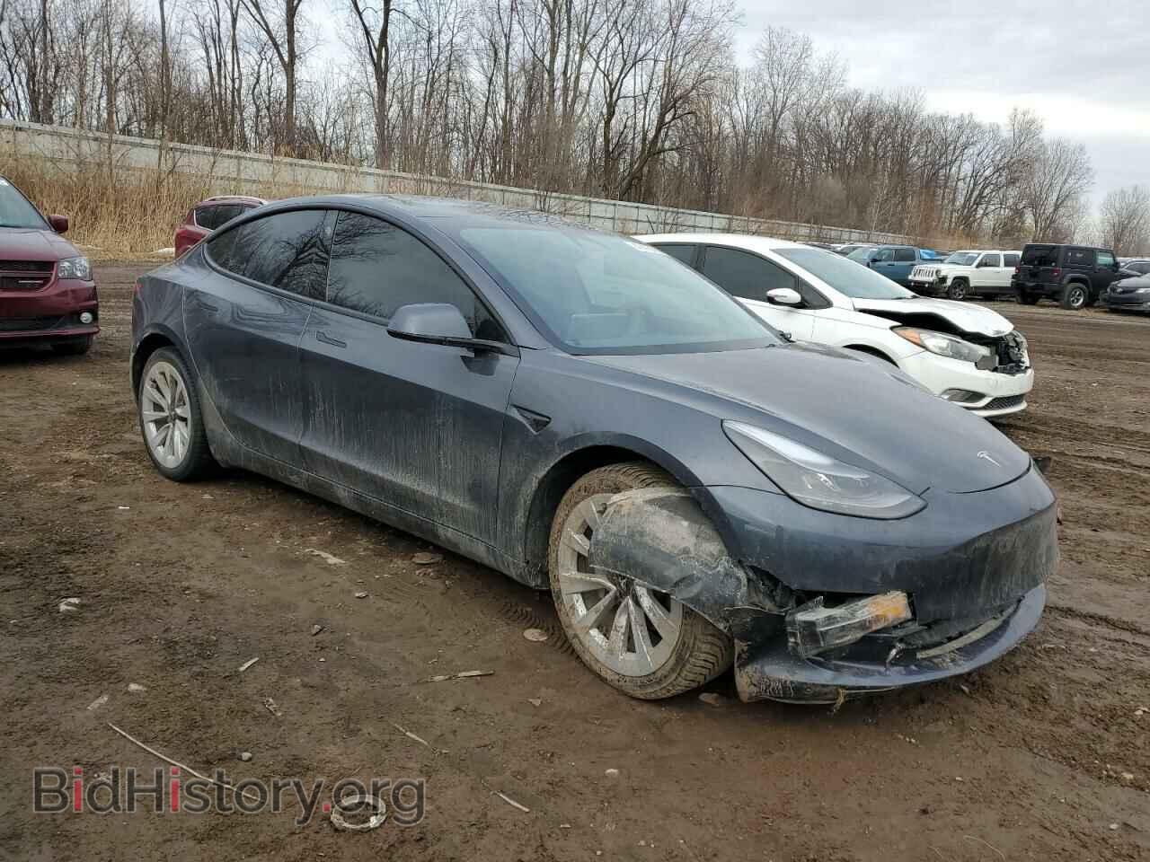 2022 TESLA MODEL 3 - VIN: 5YJ3E1EA3NF375976 - Фото 4
