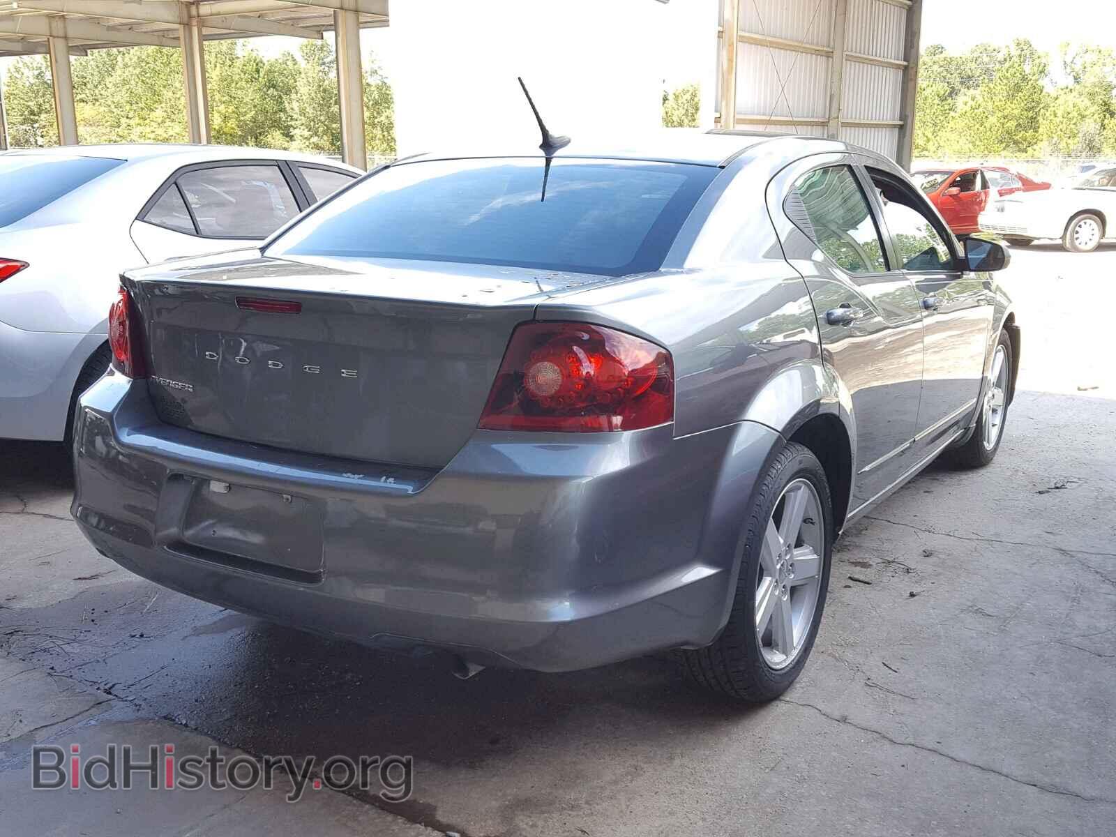 2013 DODGE AVENGER - VIN: 1C3CDZAB9DN741430 - Фото 4