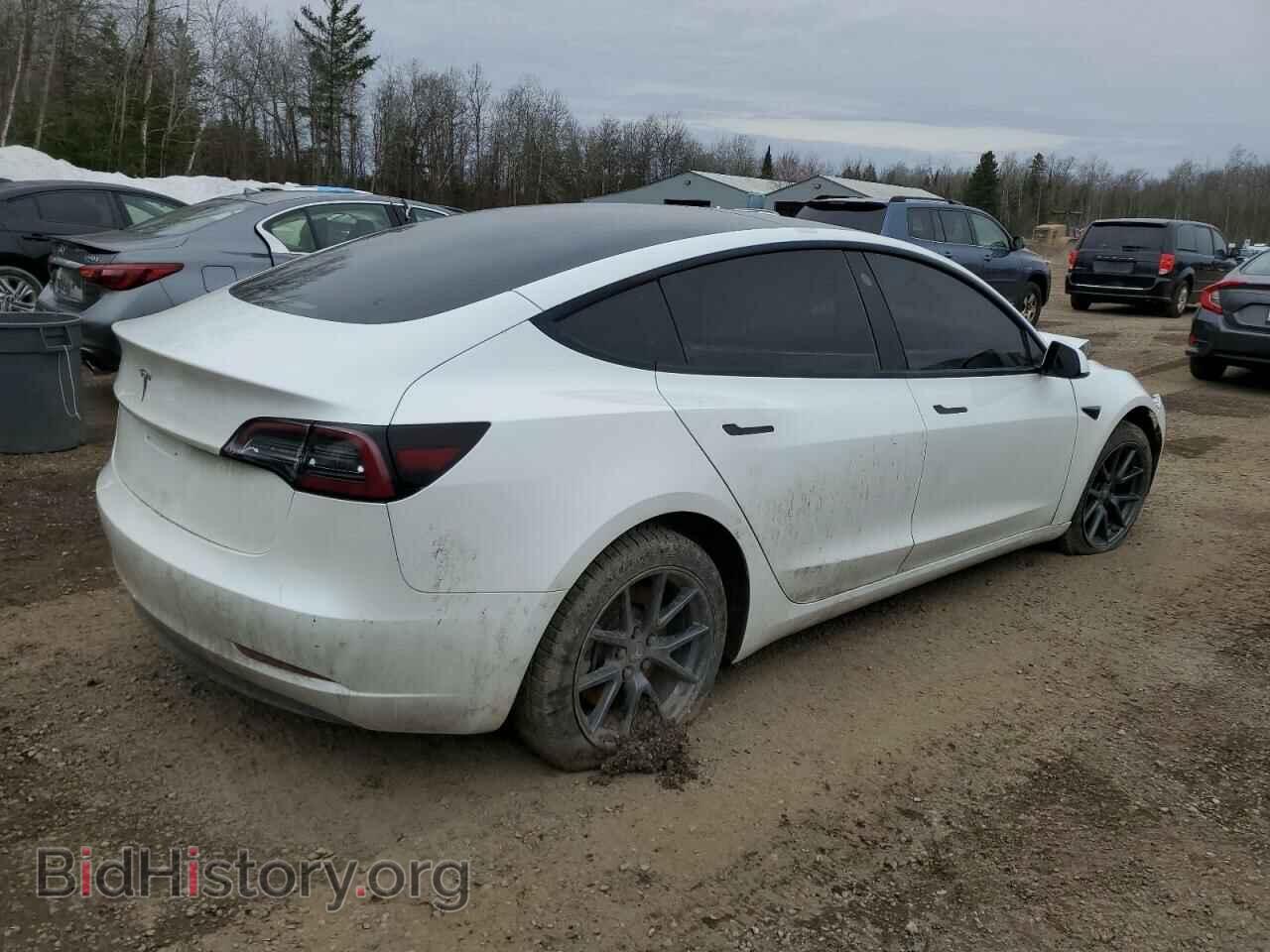 2022 TESLA MODEL 3 - VIN: 5YJ3E1EA1NF152187 - Фото 3