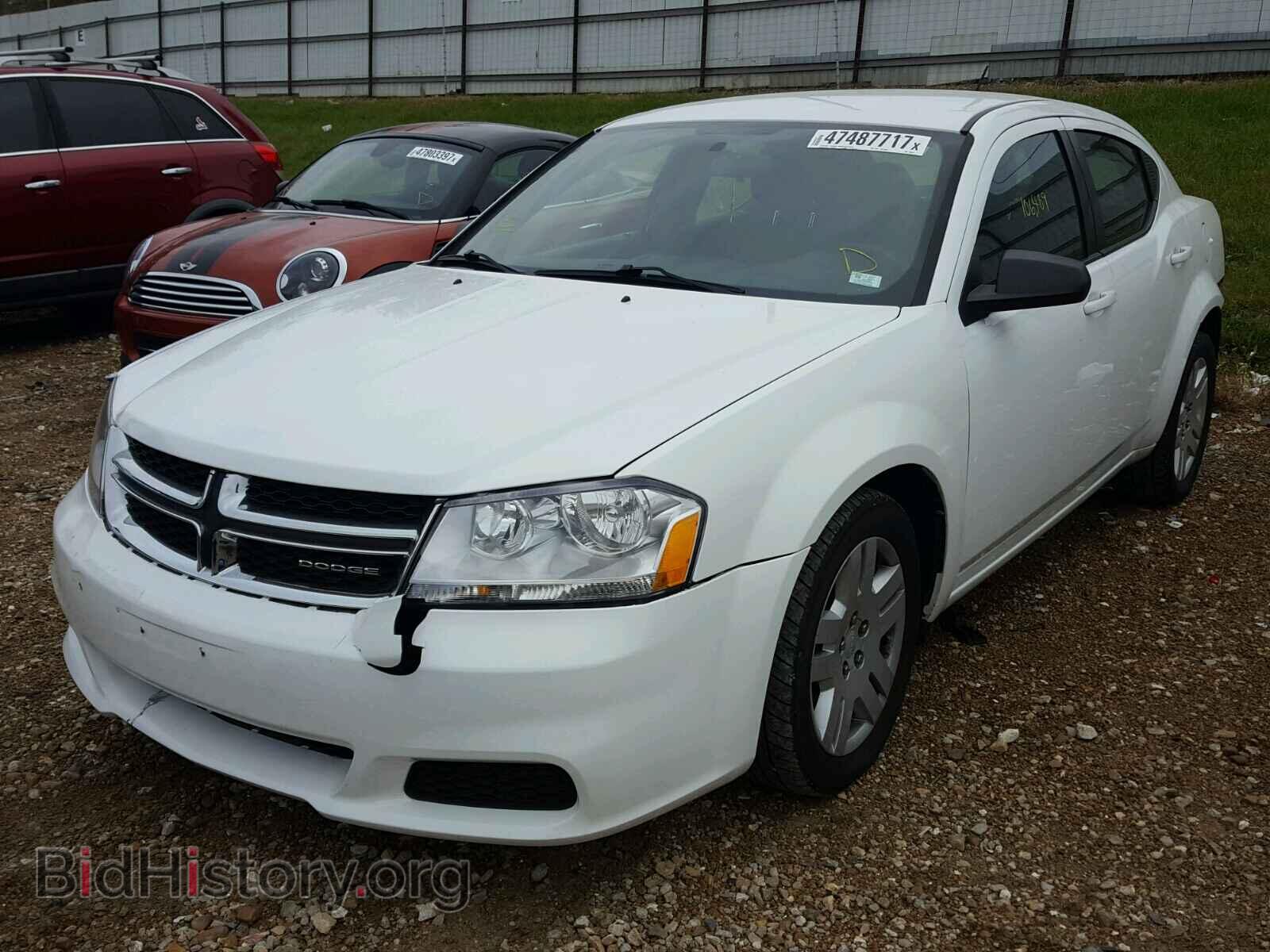 2011 DODGE AVENGER - VIN: 1B3BD4FB8BN588024 - Фото 2