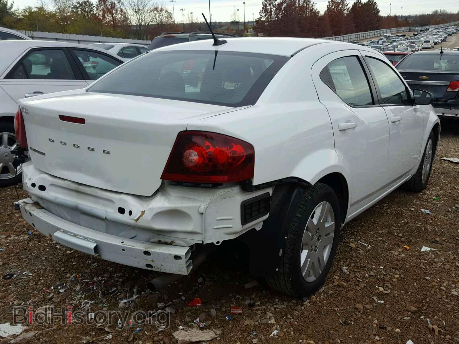 2011 DODGE AVENGER - VIN: 1B3BD4FB8BN588024 - Фото 4