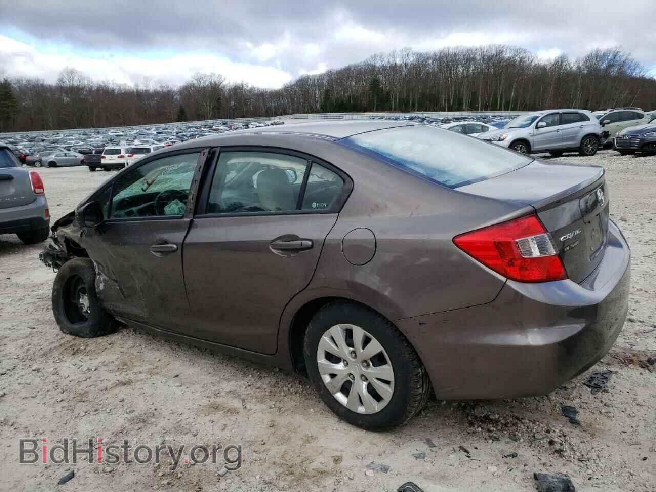 2012 HONDA CIVIC - VIN: 2HGFB2E58CH576053 - Фото 2