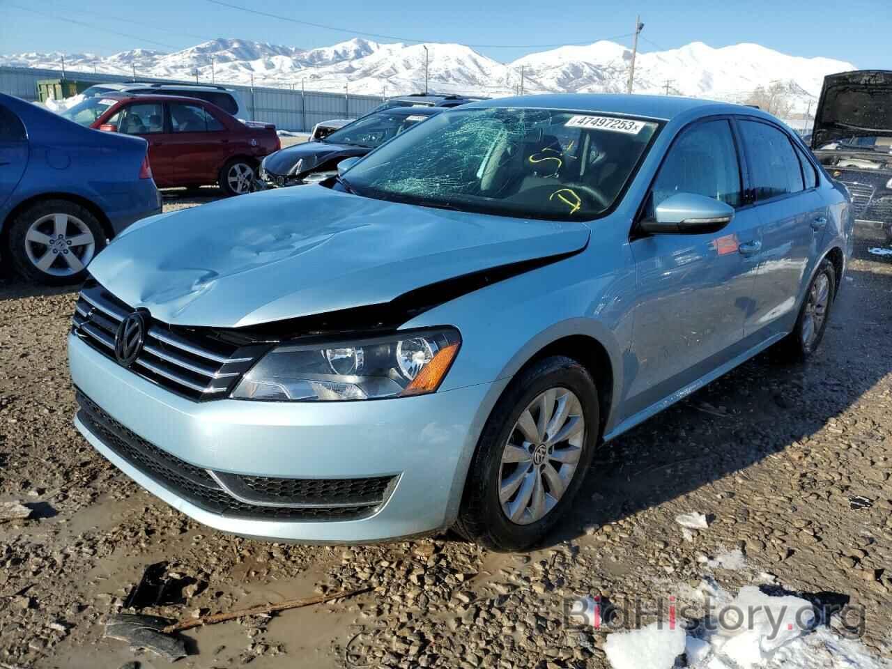 Photo 1VWAP7A39CC102317 - VOLKSWAGEN PASSAT 2012