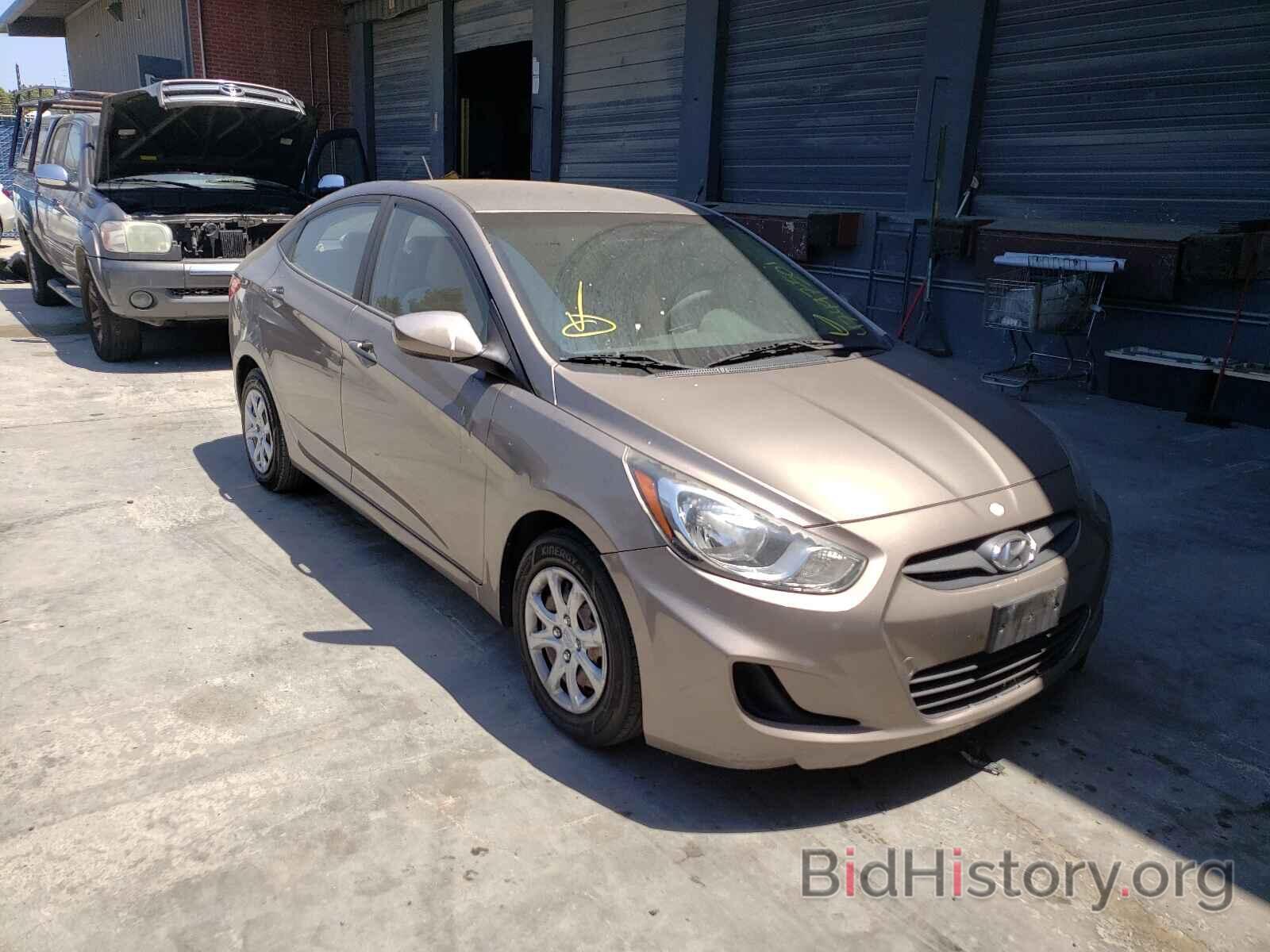 Photo KMHCT4AE7CU043619 - HYUNDAI ACCENT 2012