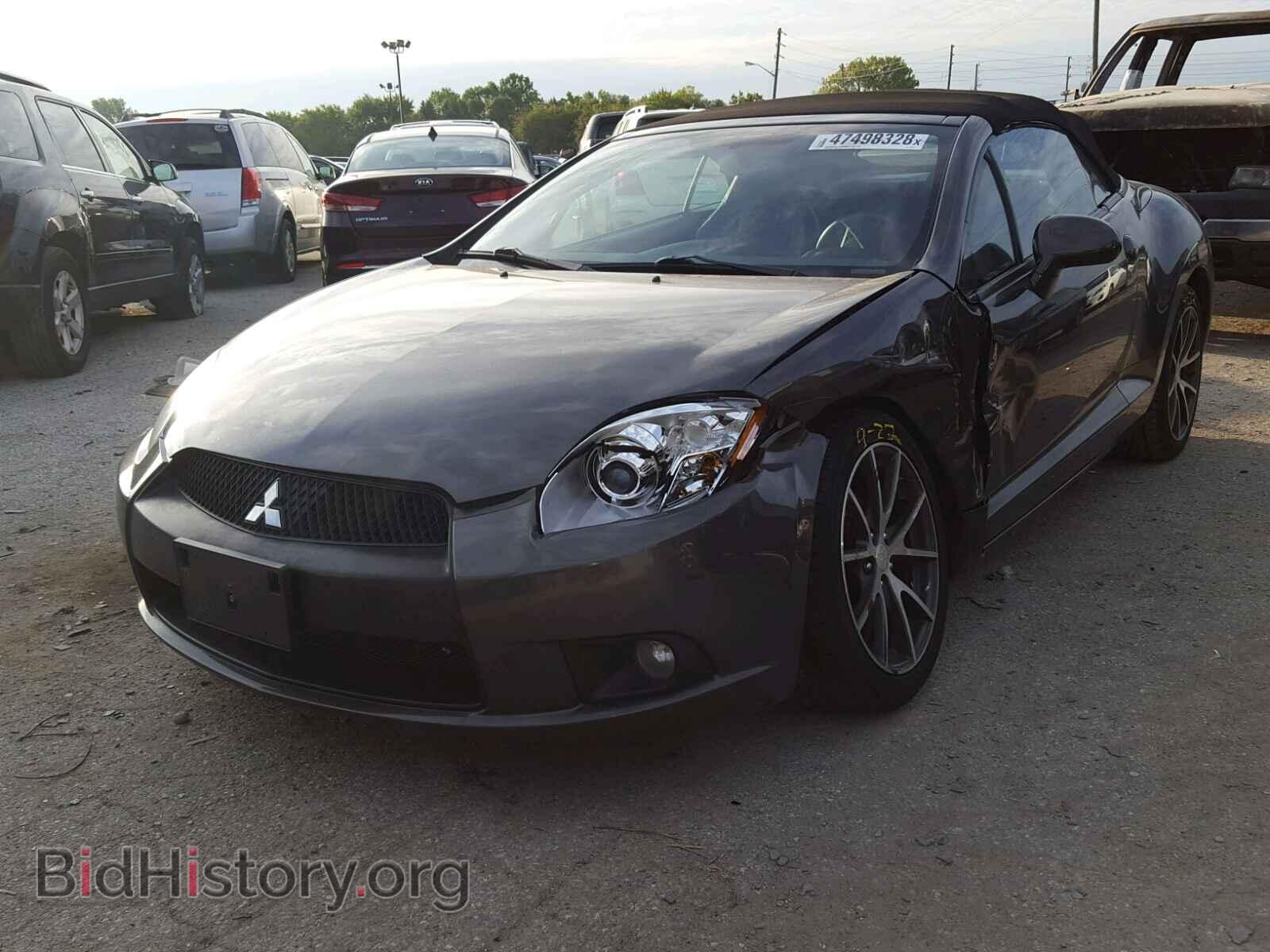 2011 MITSUBISHI ECLIPSE - VIN: 4A37L5EF6BE001544 - Фото 2