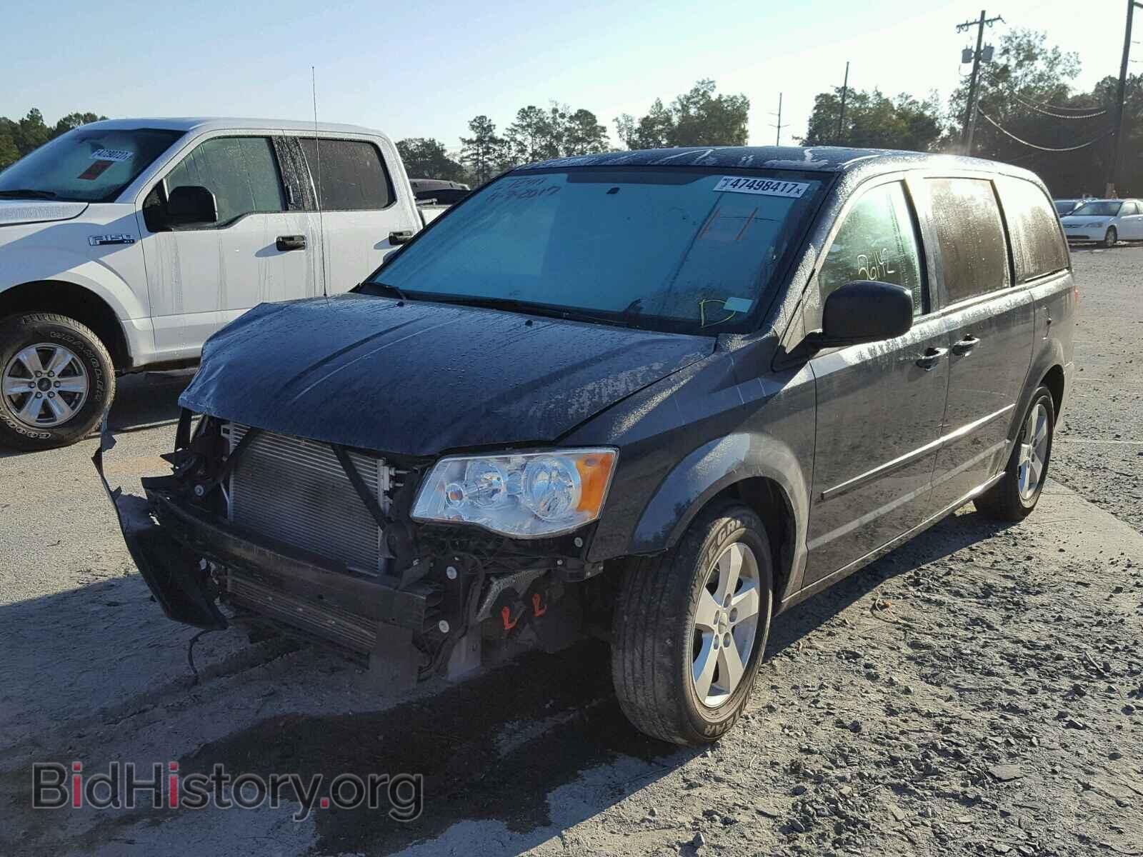 2013 DODGE CARAVAN - VIN: 2C4RDGBG8DR736226 - Фото 2