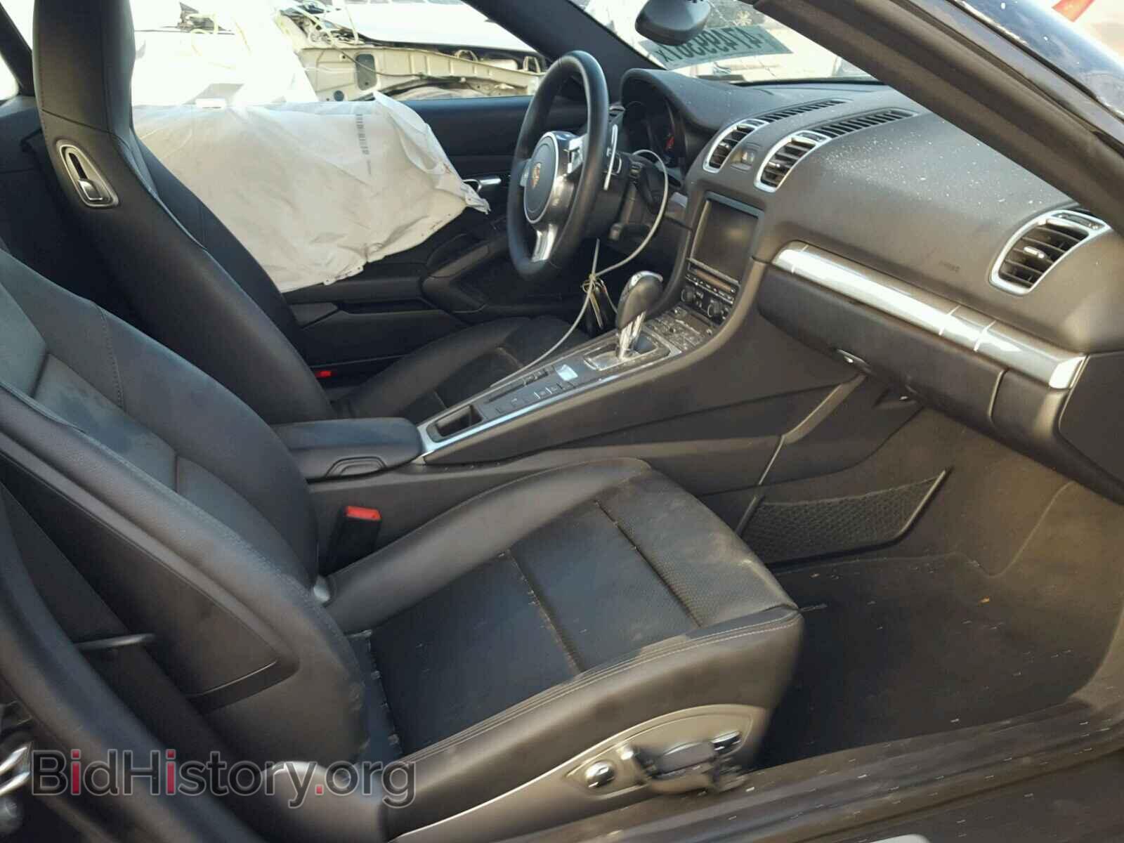 2014 PORSCHE CAYMAN - VIN: WP0AA2A88EK172001 - Фото 5