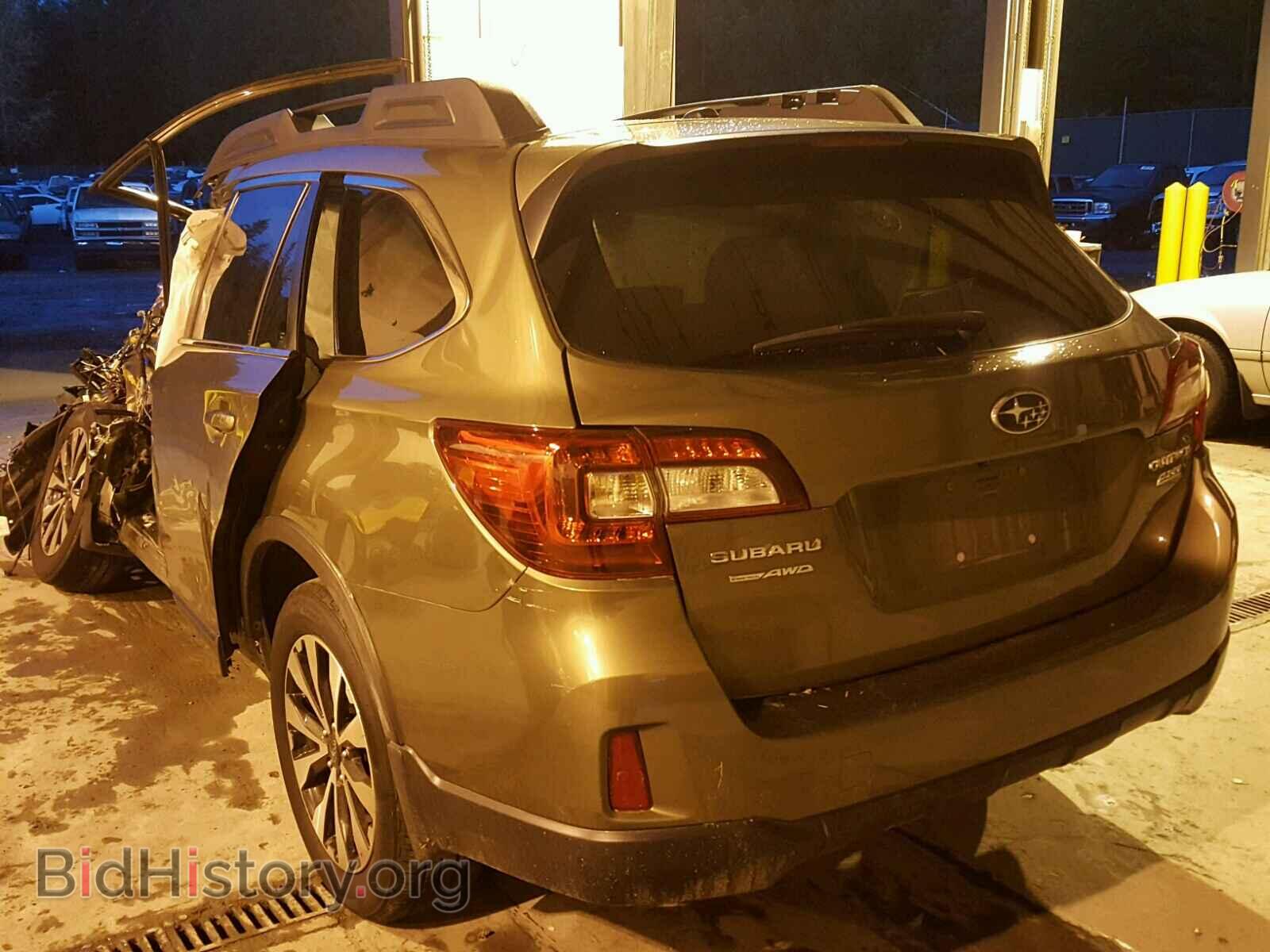 2015 SUBARU OUTBACK - VIN: 4S4BSANC4F3307802 - Фото 3