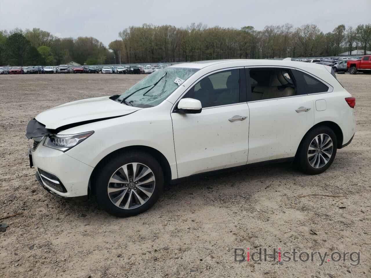 Фотография 5FRYD4H45GB055558 - ACURA MDX 2016