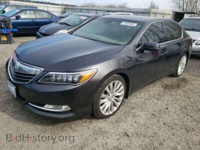 2014 Acura RLX RLX Advanc, серый — VIN JH4KC1F99EC004595, Copart