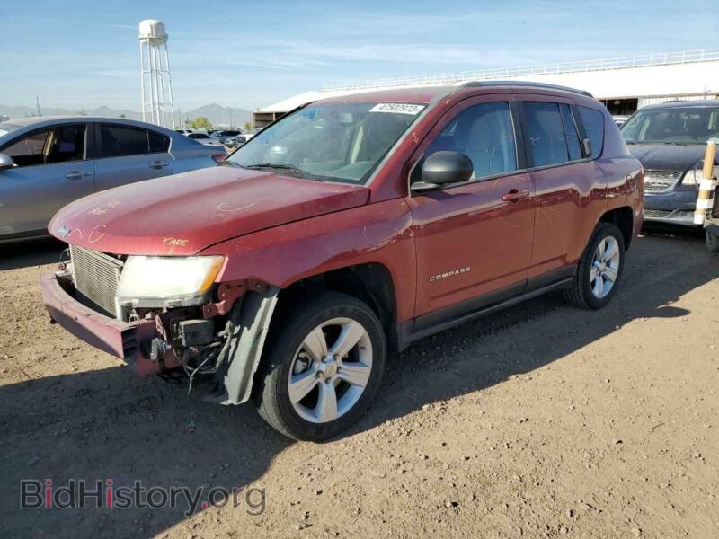 2012 Jeep COMPASS Compass SP (VIN 1C4NJCBB5CD639958) — фото 1 из 12, Copart, повреждение: передняя часть