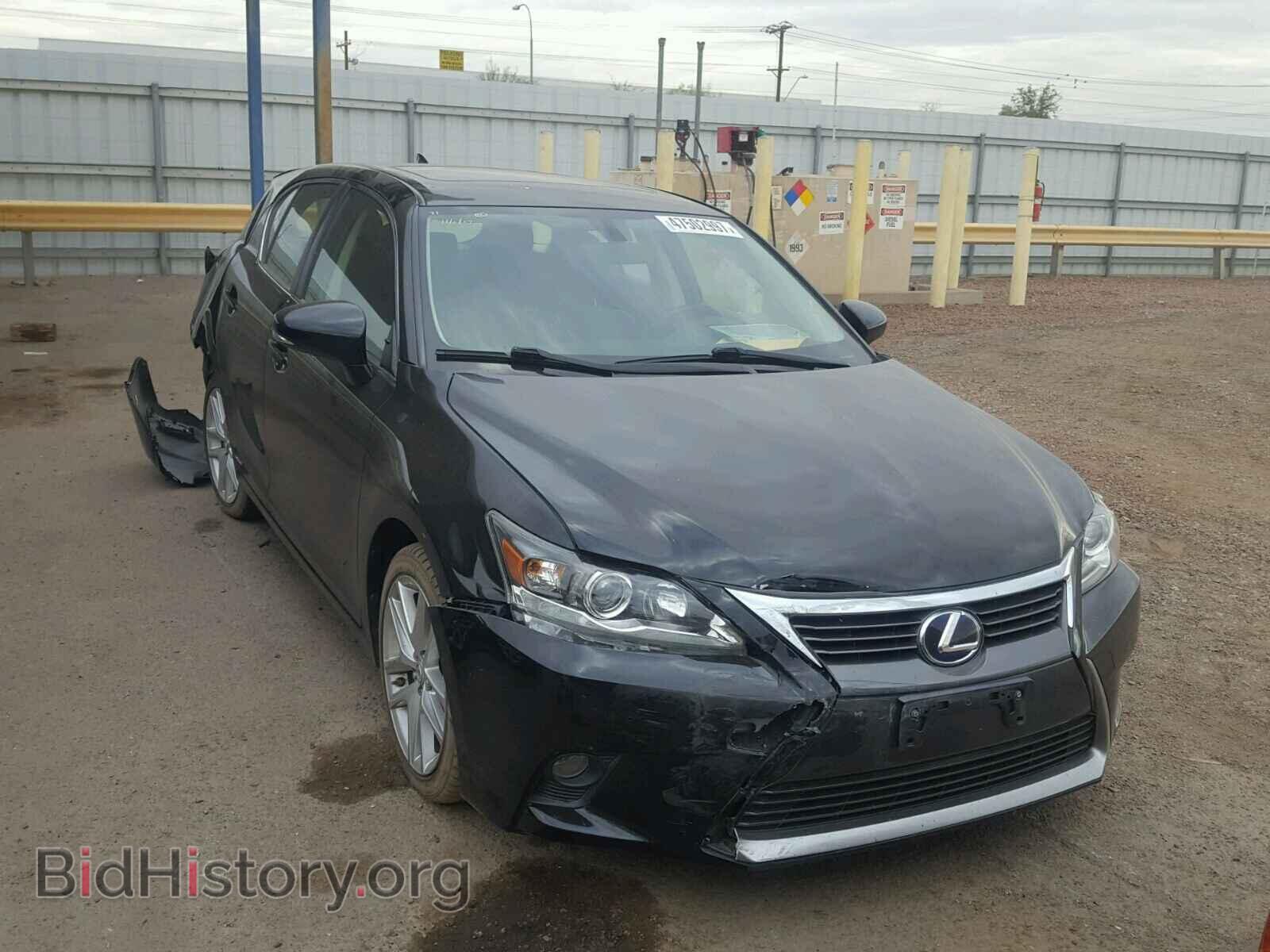 Photo JTHKD5BH6E2178017 - LEXUS CT 200 2014