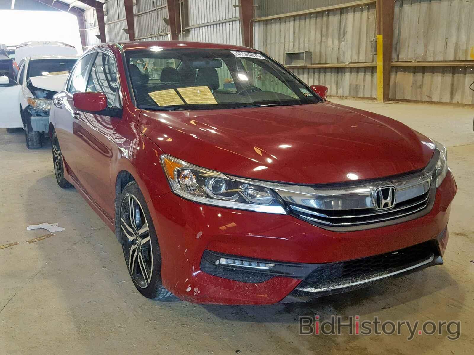 Photo 1HGCR2F12HA109307 - HONDA ACCORD SPO 2017