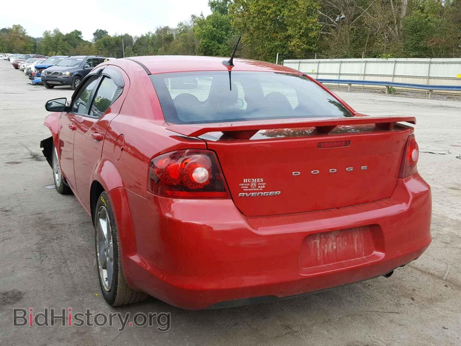 2013 DODGE AVENGER - VIN: 1C3CDZAB3DN657703 - Фото 3