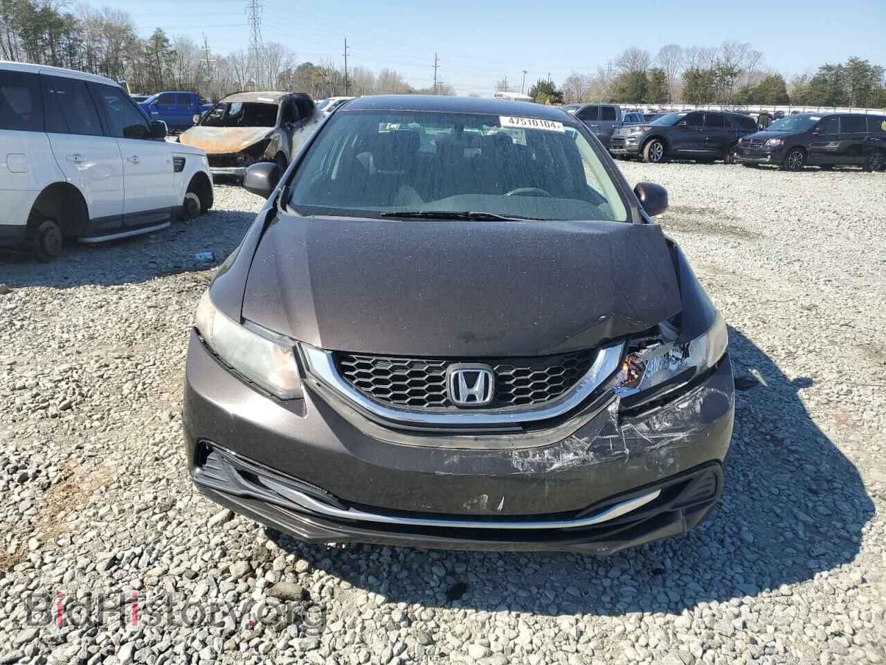 2013 HONDA CIVIC - VIN: 2HGFB2F51DH583166 - Фото 5