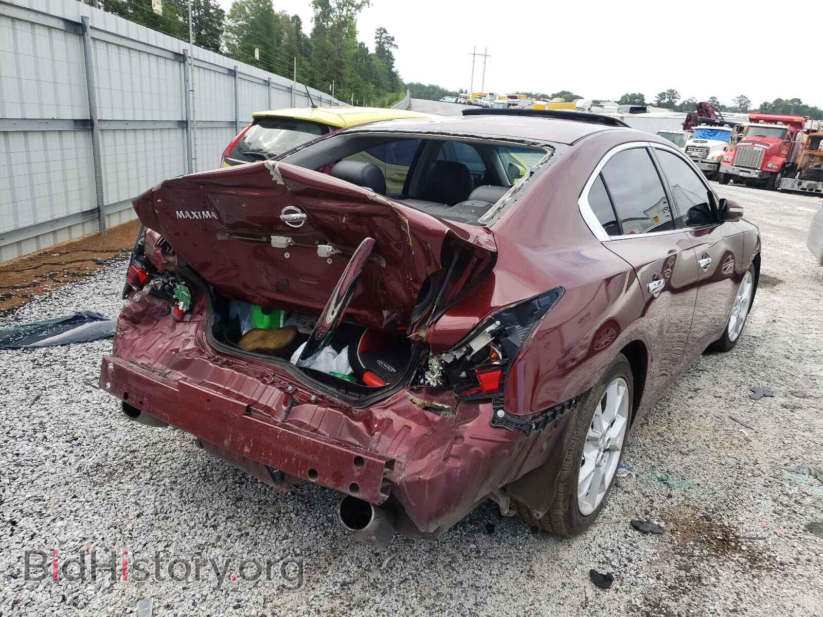 2013 NISSAN MAXIMA - VIN: 1N4AA5AP8DC830679 - Фото 4