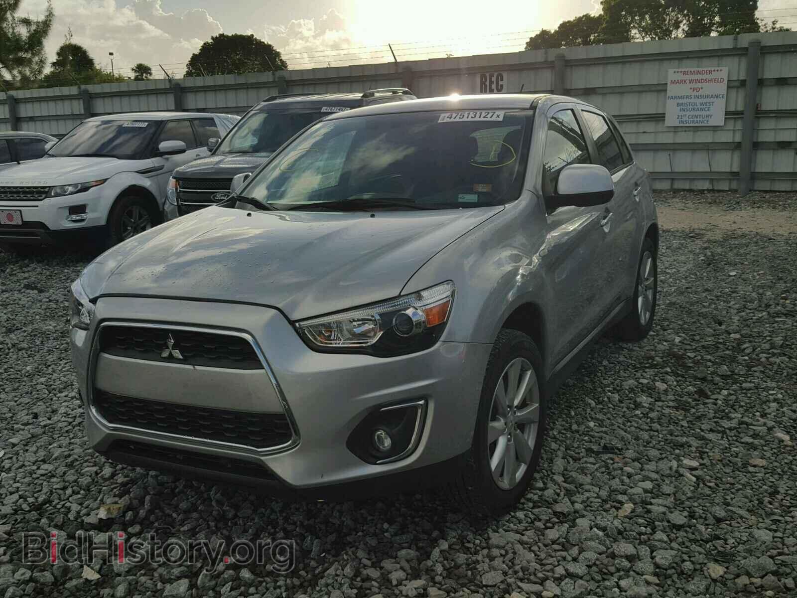 2015 MITSUBISHI OUTLANDER - VIN: 4A4AP3AU2FE047554 - Фото 2