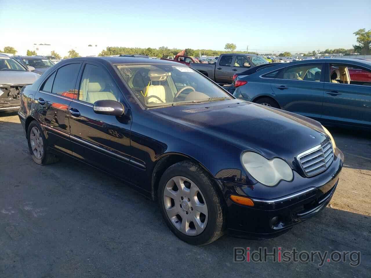 Photo WDBRF54H26F809359 - MERCEDES-BENZ C-CLASS 2006