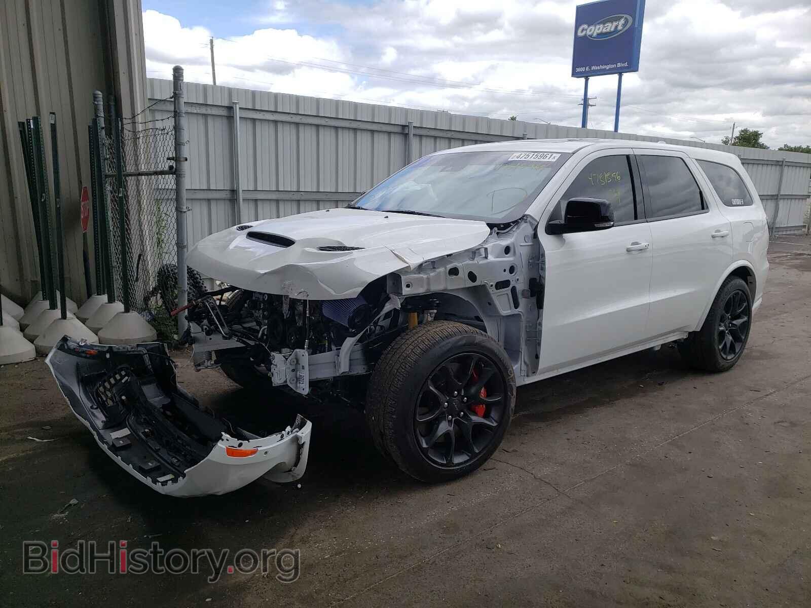 2021 DODGE DURANGO - VIN: 1C4SDJH99MC682242 - Фото 2