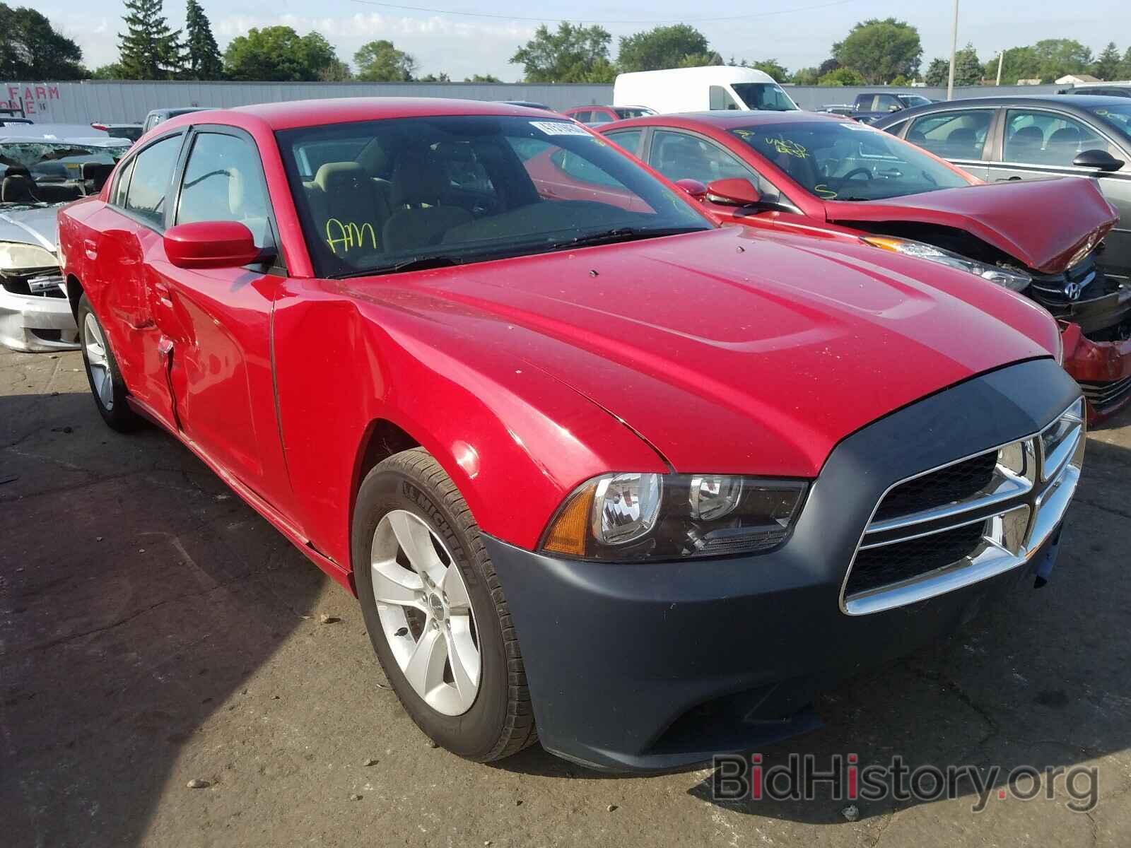 Photo 2C3CDXBG6DH636335 - DODGE CHARGER 2013