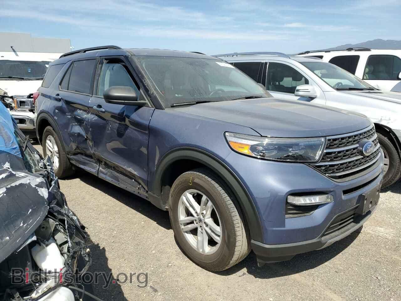 2021 FORD EXPLORER - VIN: 1FMSK7DH9MGC45755 - Фото 4