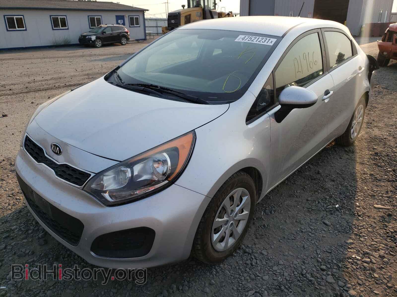2013 KIA RIO - VIN: KNADN5A33D6156705 - Photo 2