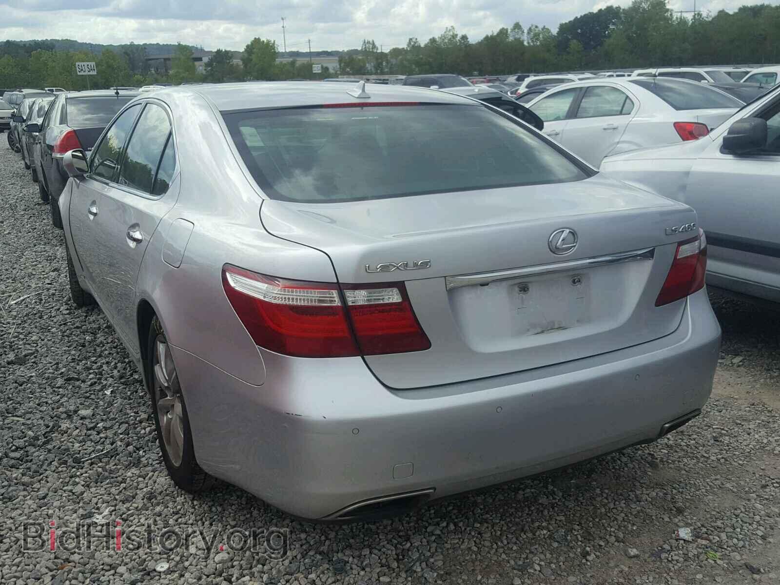 2008 LEXUS LS460 - VIN: JTHBL46F385062220 - Фото 3