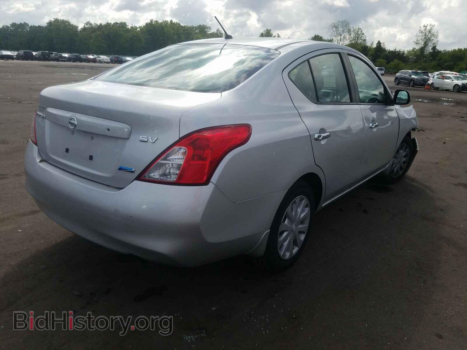 2012 NISSAN VERSA - VIN: 3N1CN7AP1CL915601 - Фото 4