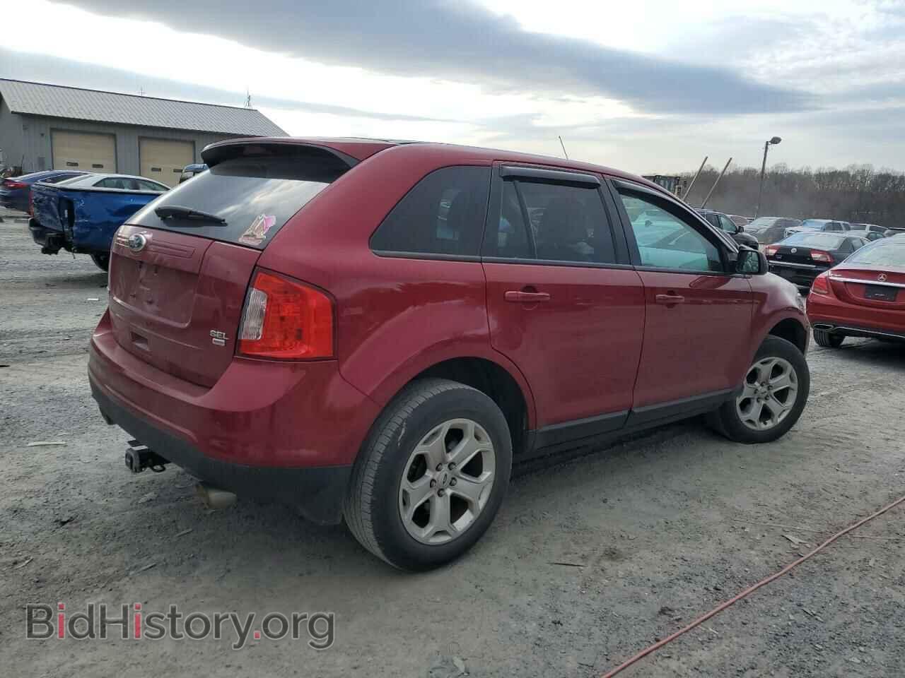 2014 FORD EDGE - VIN: 2FMDK4JC0EBA01601 - Фото 3