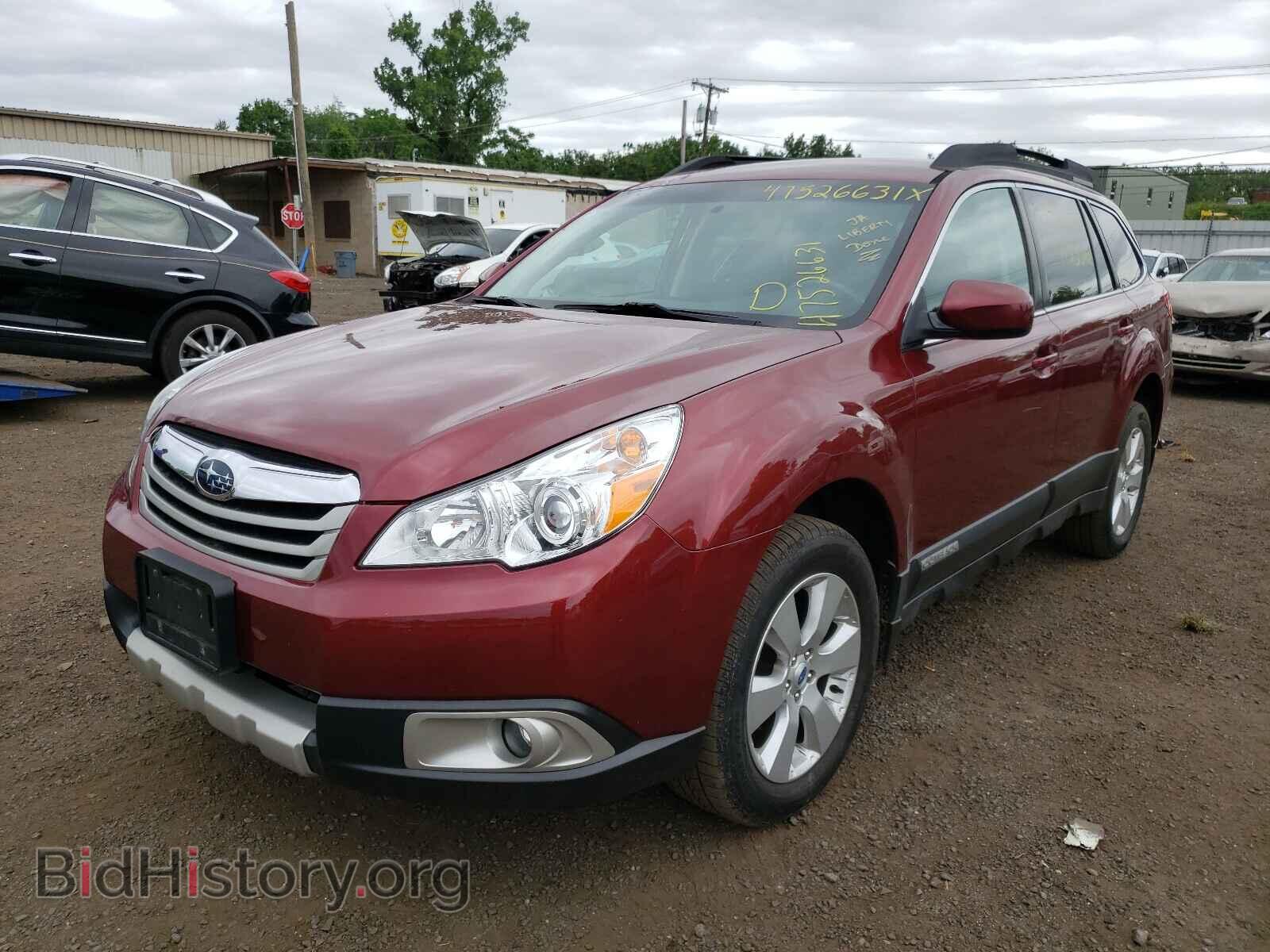 2012 SUBARU OUTBACK - VIN: 4S4BRBJC4C3218136 - Фото 2