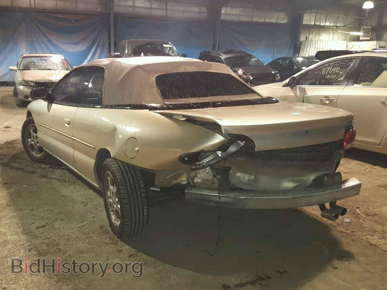 2000 CHRYSLER SEBRING - VIN: 3C3EL55H1YT200719 - Фото 3