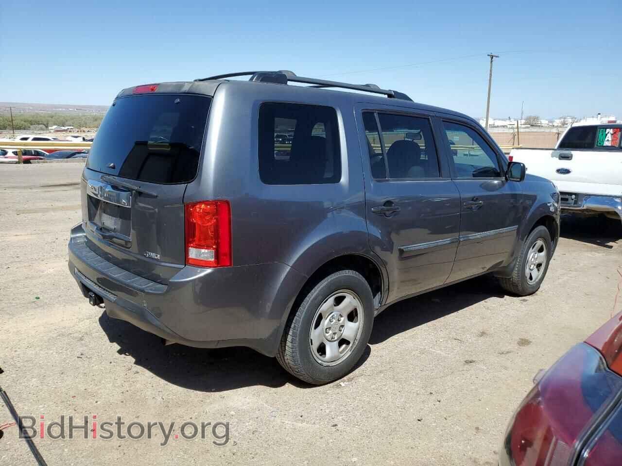 2012 HONDA PILOT - VIN: 5FNYF4H29CB014130 - Фото 3