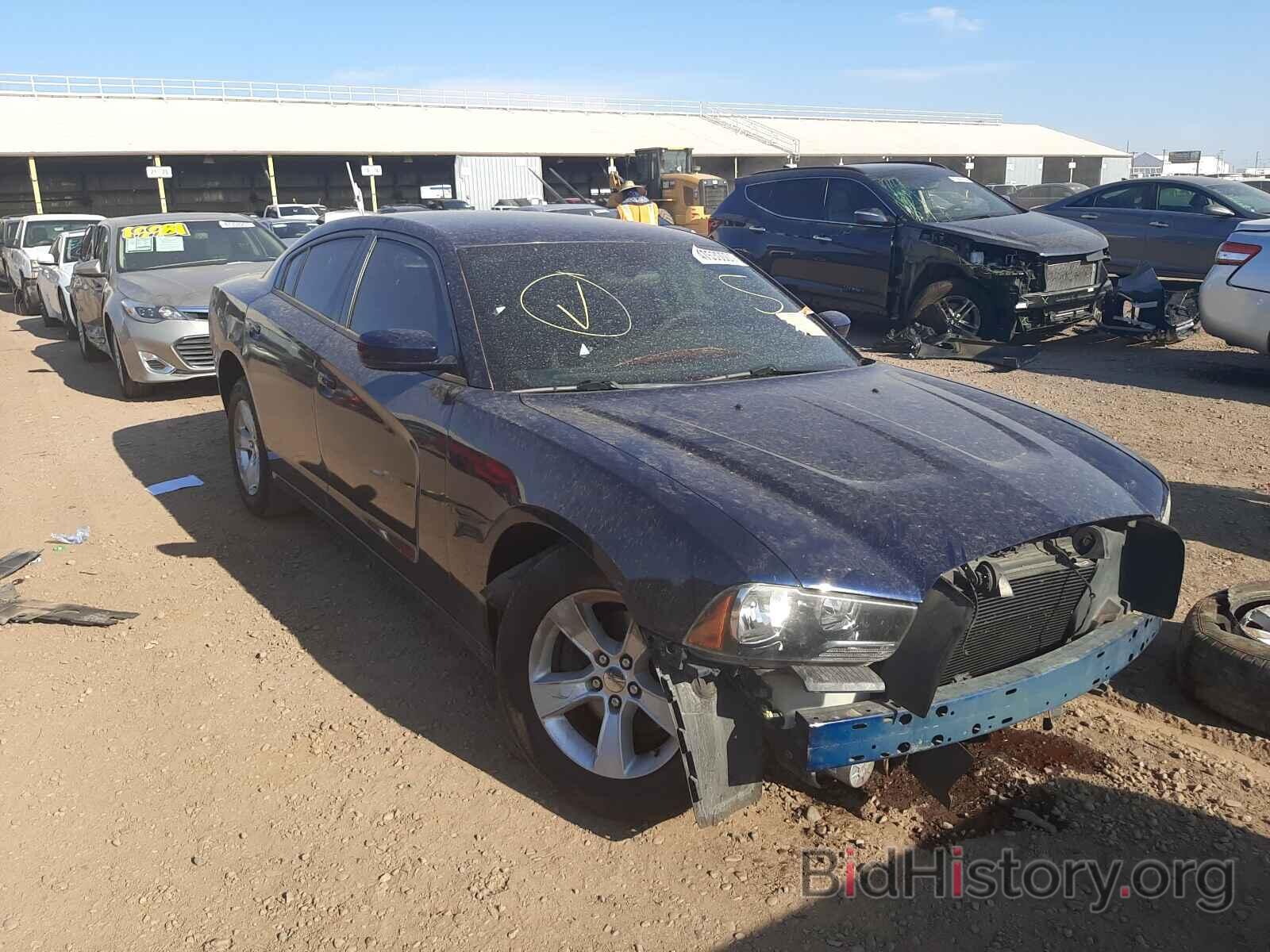 Photo 2C3CDXBG0EH333990 - DODGE CHARGER 2014