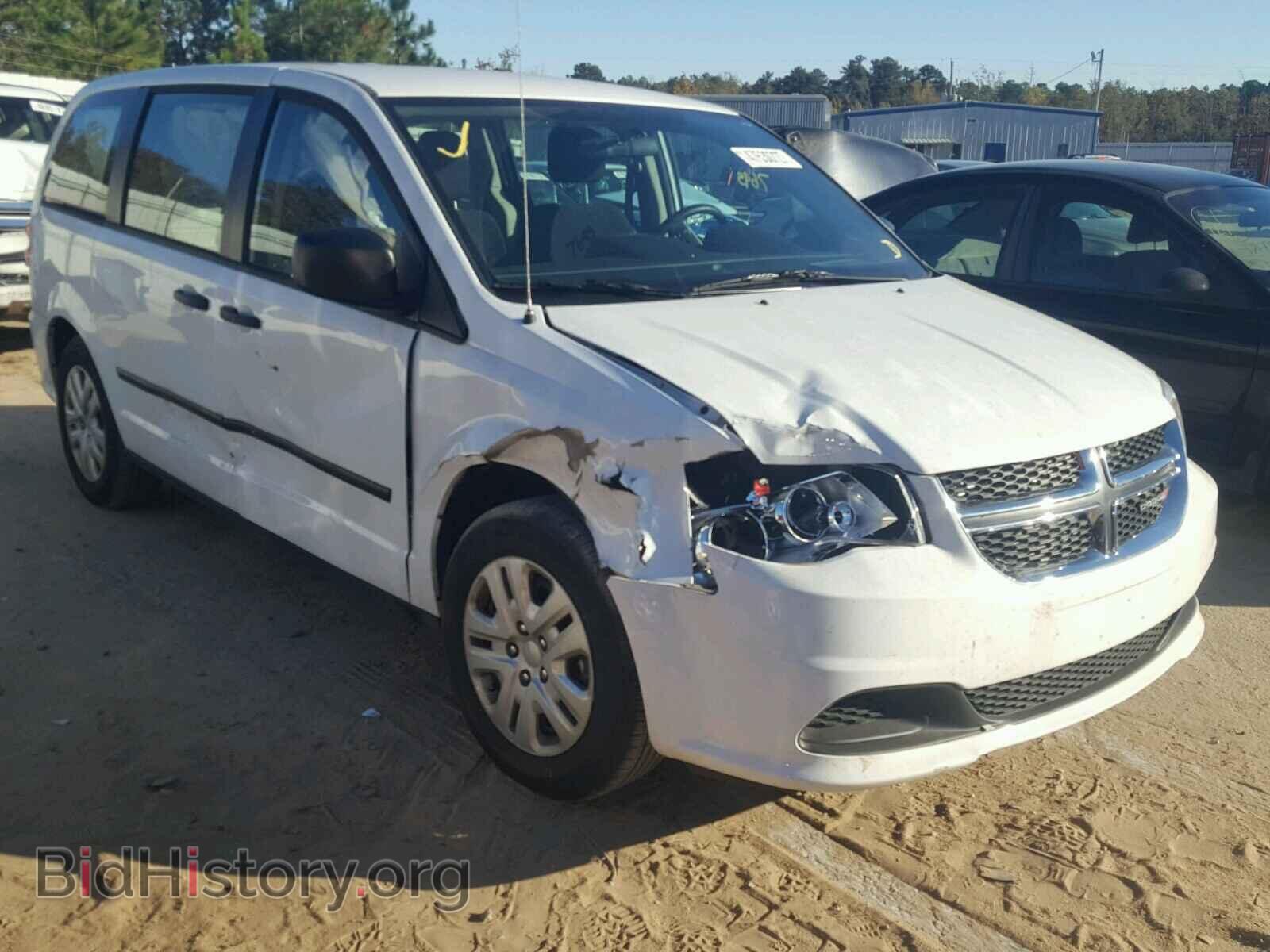 Фотография 2C4RDGBGXGR236864 - DODGE CARAVAN 2016