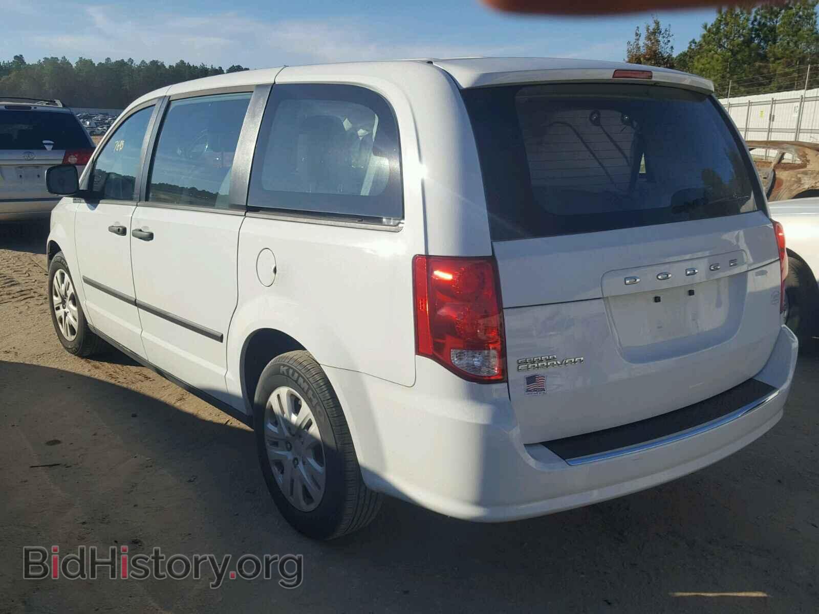 2016 DODGE CARAVAN - VIN: 2C4RDGBGXGR236864 - Фото 3