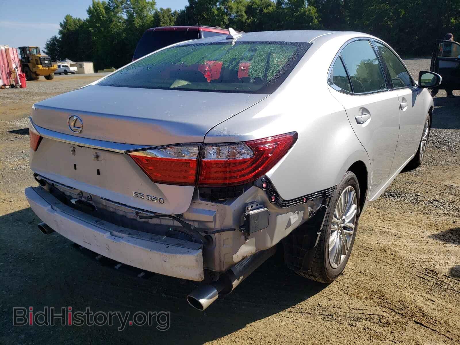 2013 LEXUS ES350 - VIN: JTHBK1GG8D2017309 - Фото 4