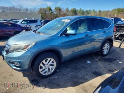 2016 Honda CRV EX, синий — VIN 2HKRM4H52GH640324, Copart