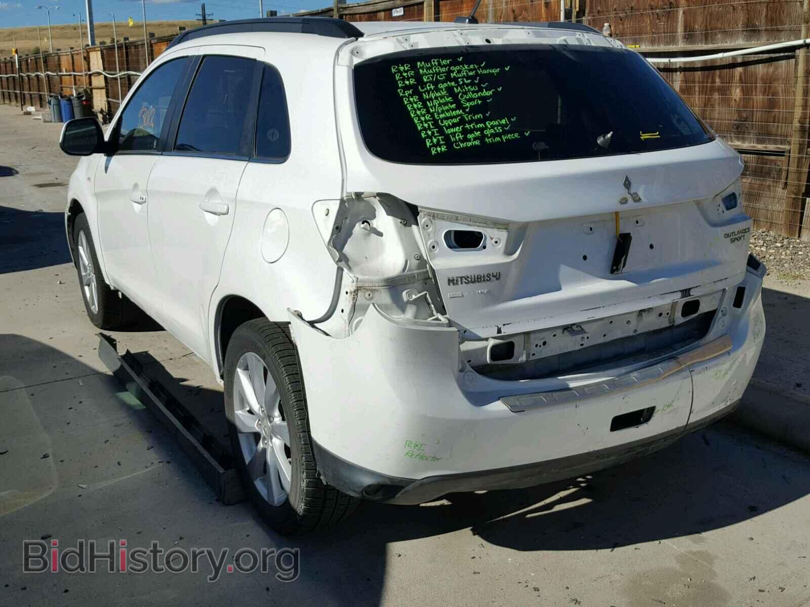 2014 MITSUBISHI OUTLANDER - VIN: 4A4AR4AU9EE006871 - Фото 3