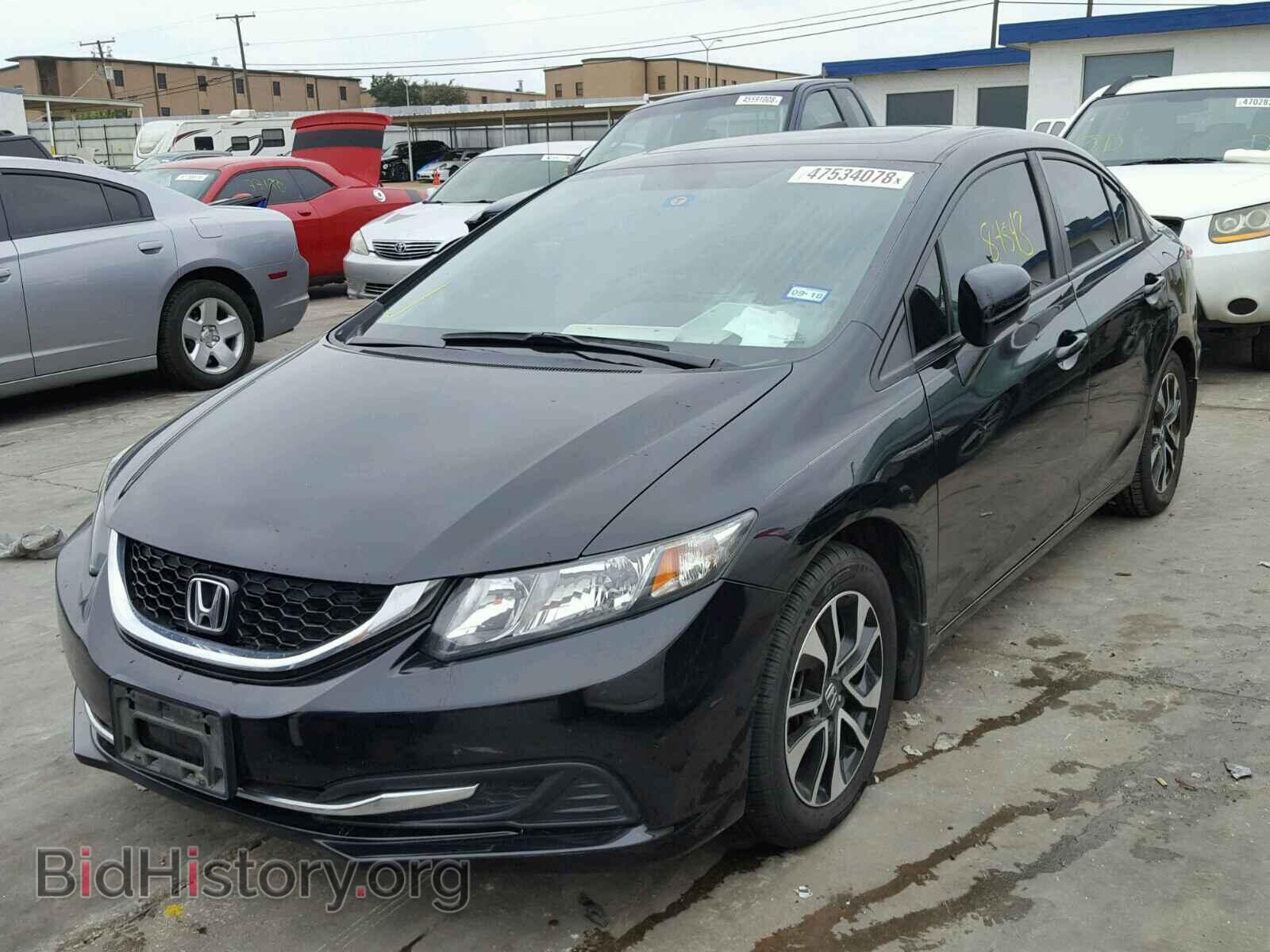2014 HONDA CIVIC - VIN: 19XFB2F84EE074596 - Фото 2