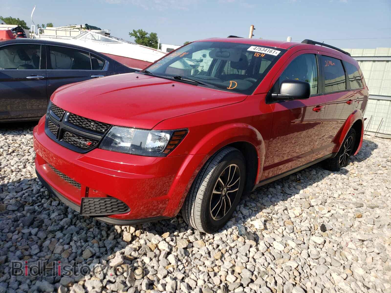 2018 DODGE JOURNEY - VIN: 3C4PDCAB0JT347496 - Фото 2