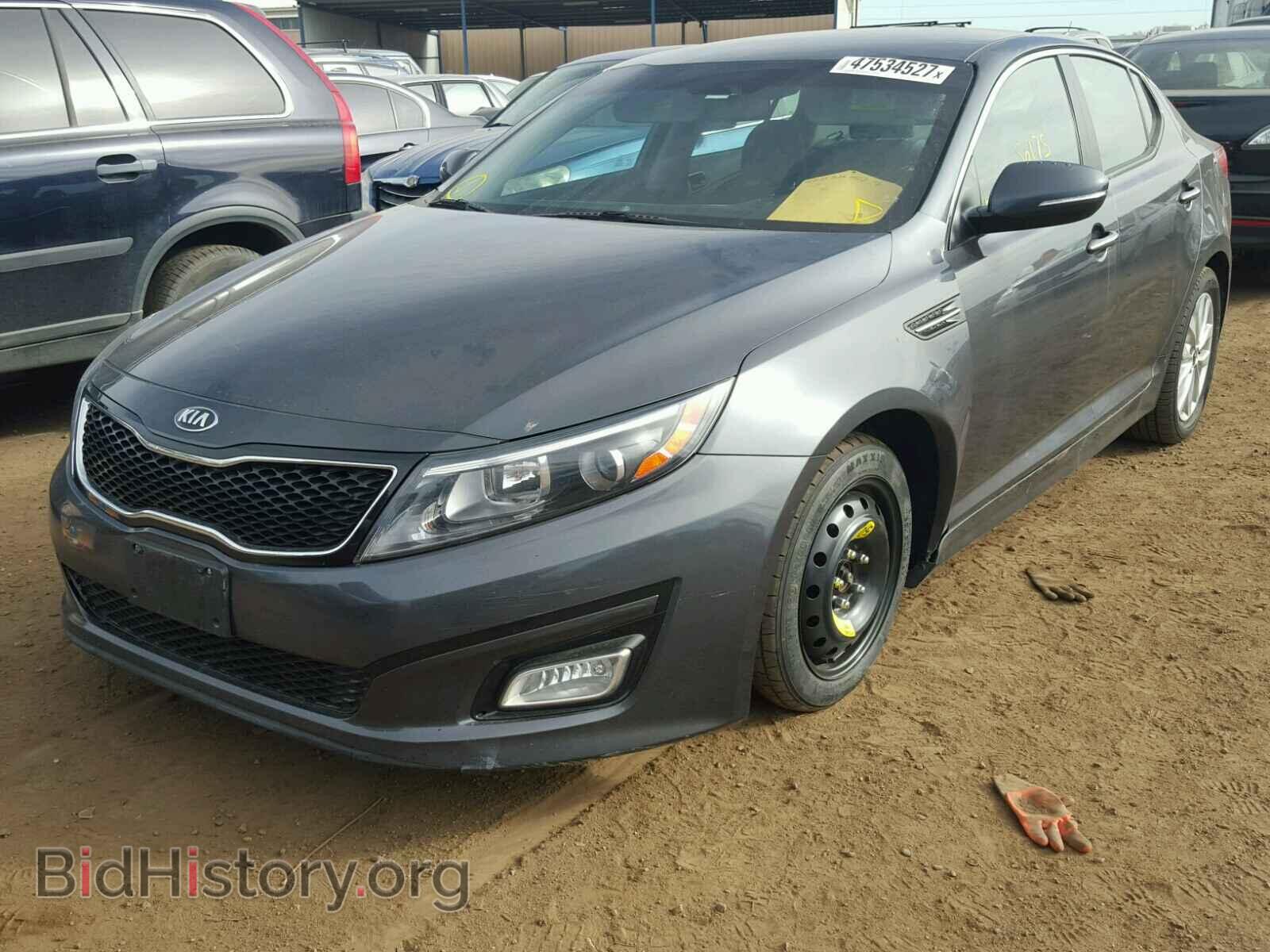 2015 KIA OPTIMA - VIN: KNAGM4A78F5631044 - Фото 2