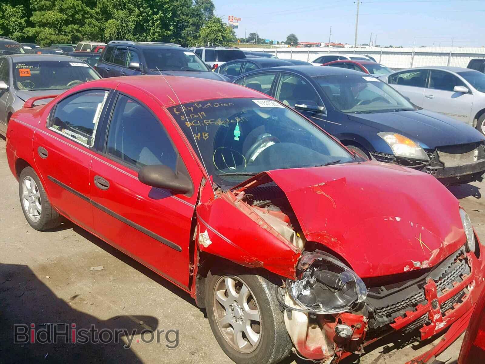 Photo 1B3ES26C04D623891 - DODGE NEON 2004