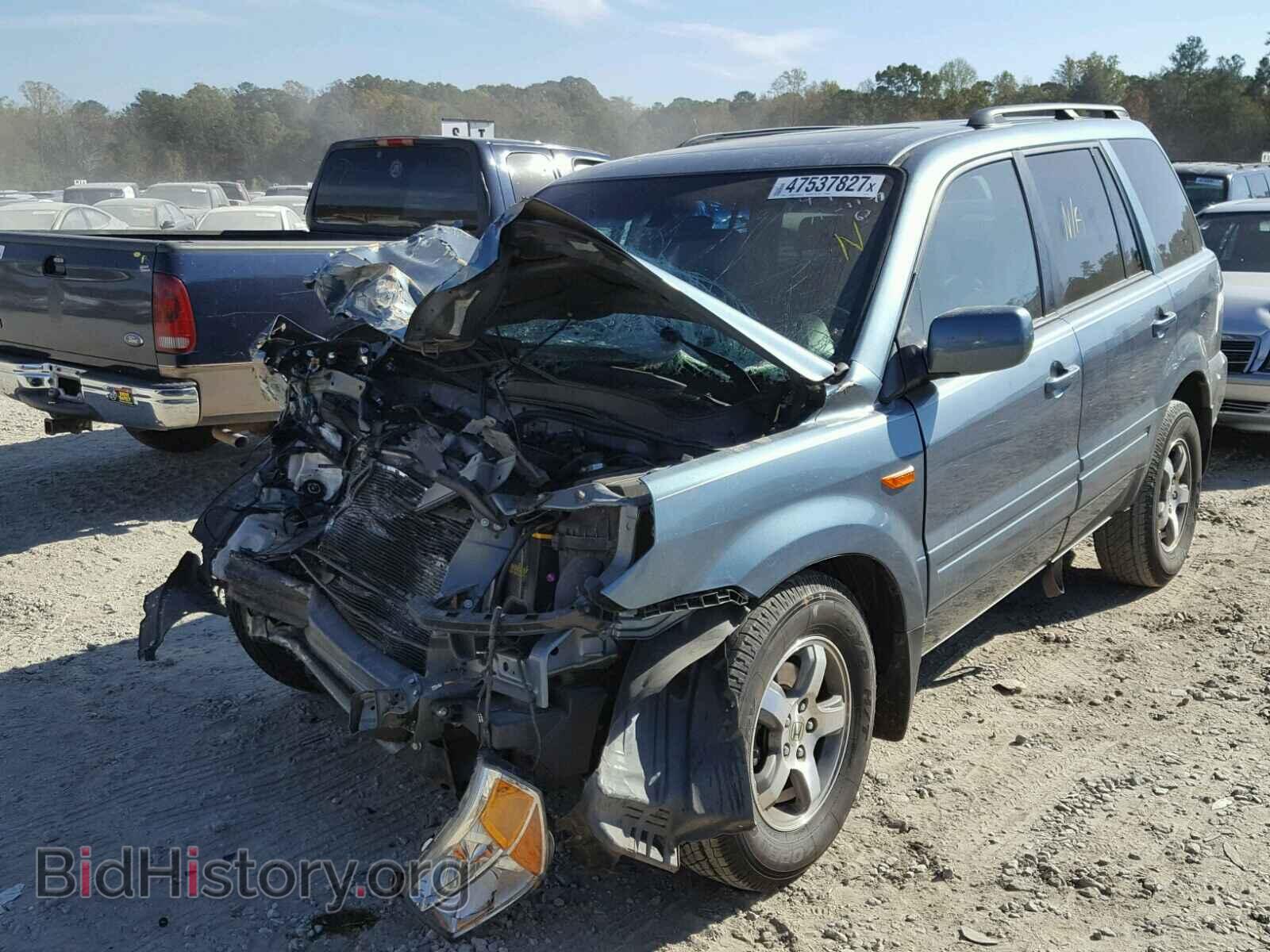 2006 HONDA PILOT - VIN: 5FNYF28576B034993 - Фото 2